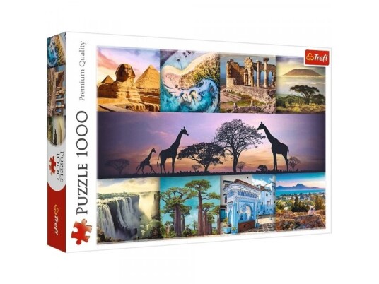 Trefl 1000Stk Kolage Afrika