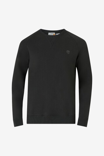 Timberland Collegegenser Brushed Back Crew Sweatshirt Svart