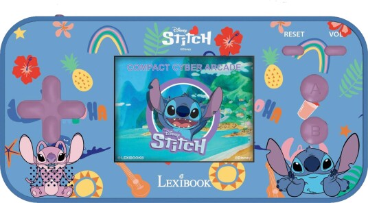 Disney Lilo & Stitch Håndholdt Spillkonsoll Med 150 Spill