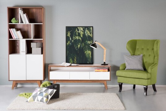 Hylle Columbus 79 cm Tre | Natur