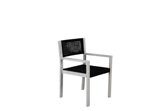 Venture Design Rives lenestol Akasie/svart Hvit