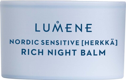 Lumene Nordic Sensitive Rich Nattkrem 50 ml - Beroligende og Fuktighetsgivende Balm for Sensitiv Hud