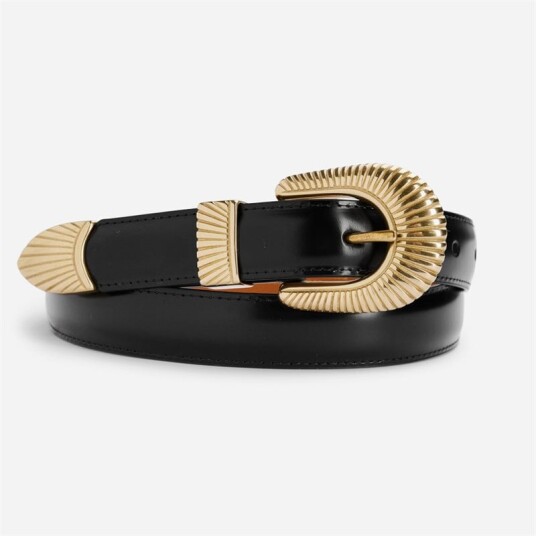 Woman Western Belt 25mm Black Woman Western Belt 25mm Black