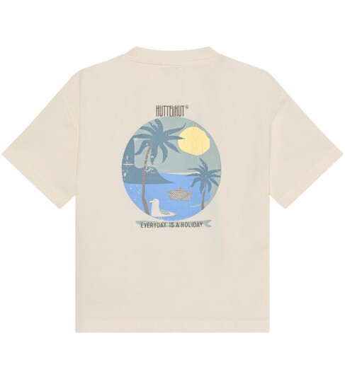 Huttelihut T Shirt Ss Cream 122