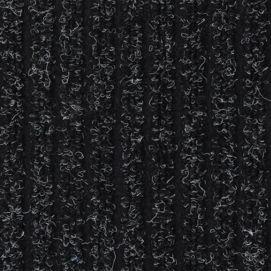vidaXL Dørmatte stripet antrasitt 80x120 cm