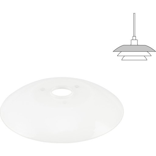 Dyberg Larsen reserveglass for DL20 pendellampe topp skjerm