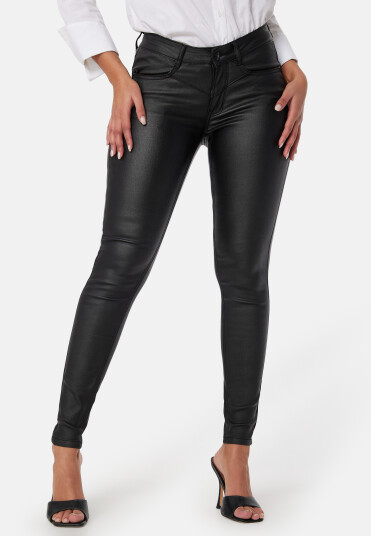 BUBBLEROOM Miranda Push-up coated jeans Black 44