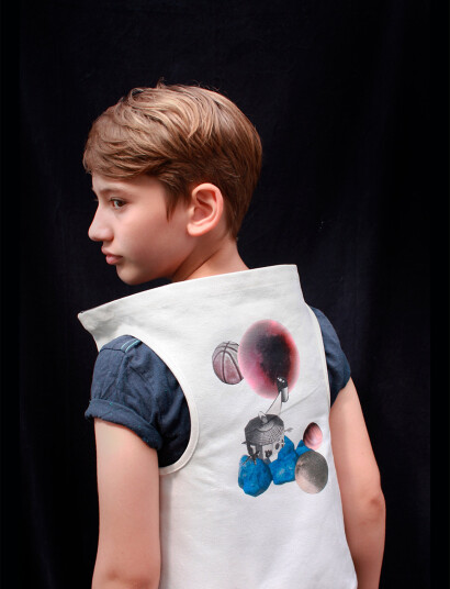 Marooms Space Utility Vest Blue 110-134