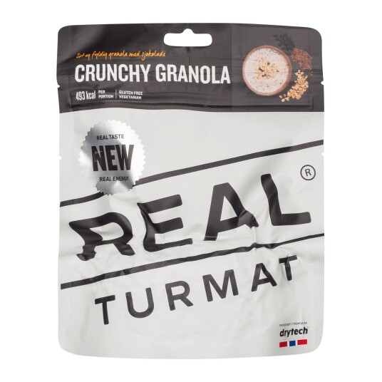 Real Turmat Crunchy Granola turmat vegetar glutenfri BLACK/RED Real Turmat Crunchy Granola turmat vegetar glutenfri BLACK/RED