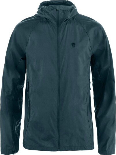 Fjellreven Men"s Keb Lätt Wind Jacket Mountain Blue M