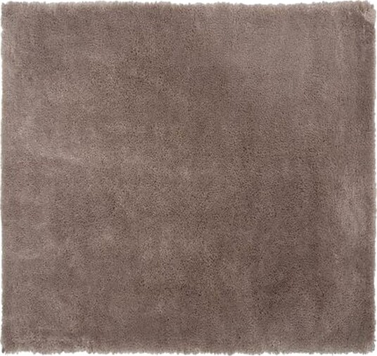 Lyme Matte Lång Lugg 200x200 cm - Lysebrun