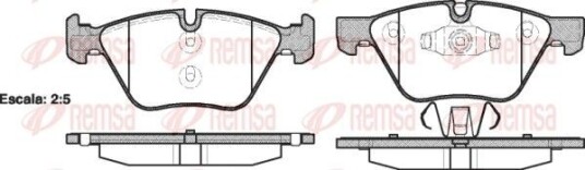 Bremseklosser REMSA 1052.10 Bremseklosser REMSA 1052.10