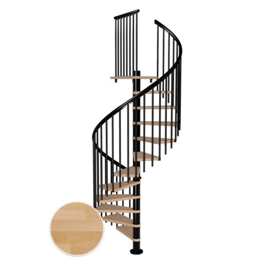Dolle Montreal Spiral Bøk Oljet 9005 Classic4 14T Ø140
