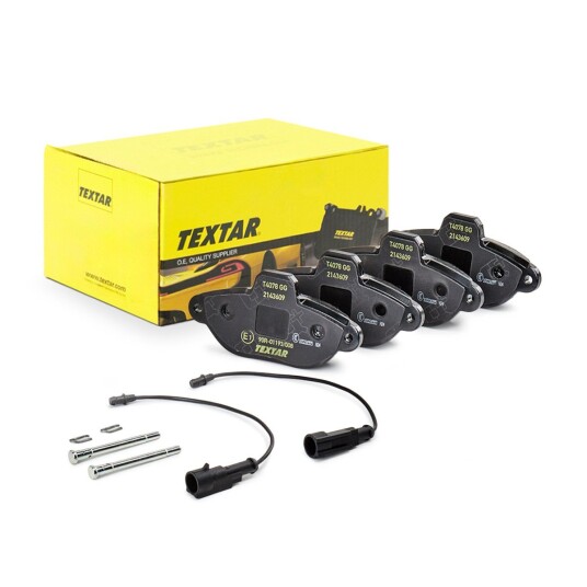 Bremseklosser TEXTAR 2143609 Bremseklosser TEXTAR 2143609