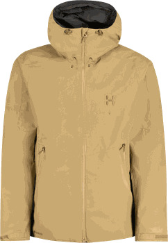 Haglöfs Zodiac III Jacket skalljakke herre Brown L