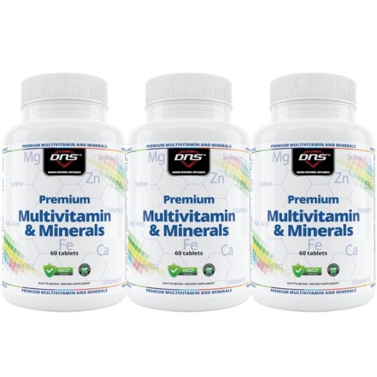 3 pack Premium Multivitamin & Minerals 3 x 60 tabs 3 pack Premium Multivitamin & Minerals 3 x 60 tabs