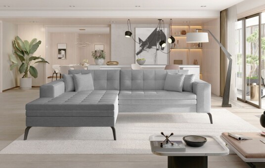 Solangis Divansofa Venstre Grå Solangis Divansofa Venstre Grå