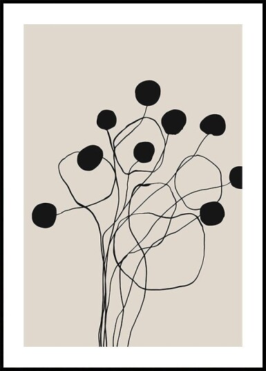 Echolinesno56 Plakat Plakat / 100x150cm