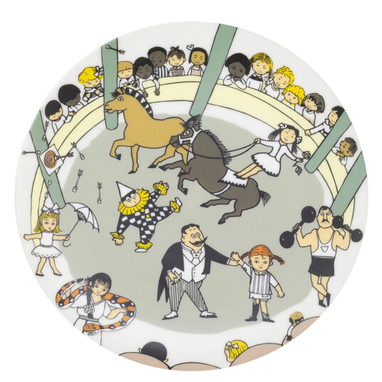Rätt Start Pippi Sirkus tallerken Ø20 cm Multi Rätt Start Pippi Sirkus tallerken Ø20 cm Multi