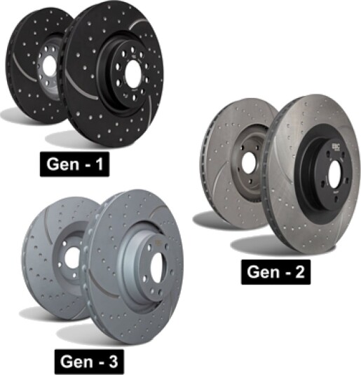 Bremseskive EBC Brakes GD1250 Bremseskive EBC Brakes GD1250
