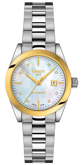 Tissot T-My Lady Automatic 18K T9300074111600 - Dame - 29 mm - Analog - Automatisk - Safirglass Tissot T-My Lady Automatic 18K T9300074111600 - Dame - 29 mm - Analog - Automatisk - Safirglass
