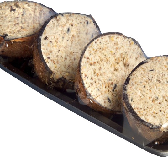 Halve Kokosnøtter 4 Pk Halve Kokosnøtter 4 Pk