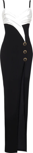Balmain Dame Kjoler Svart M, Balmain Dame Kjoler Svart M,