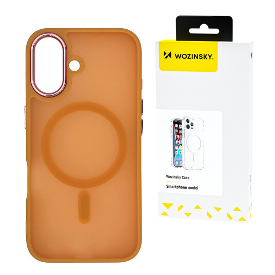 Wozinsky Fashion MagSafe deksel for Samsung Galaxy S25+ Oransje