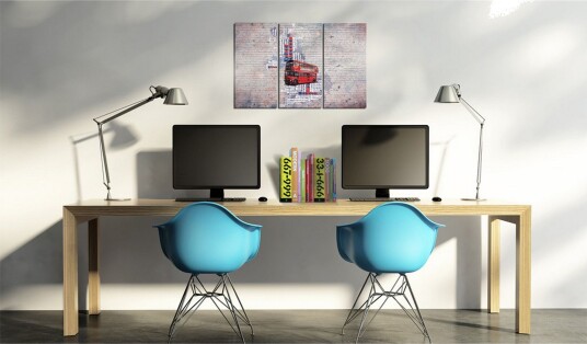 Bilde Around the UK by Routemaste 90x60 Artgeist sp. z o. o.