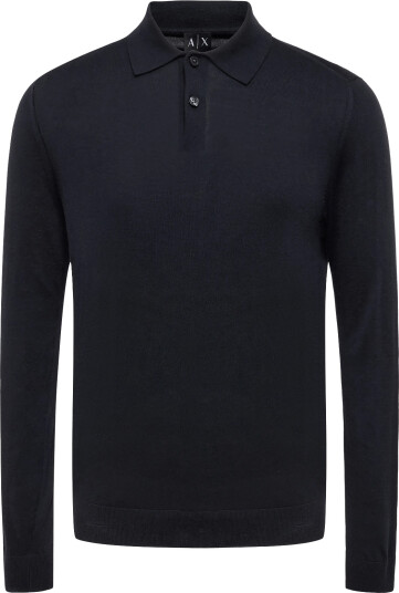 Armani Exchange Knit Polo Navy XXL