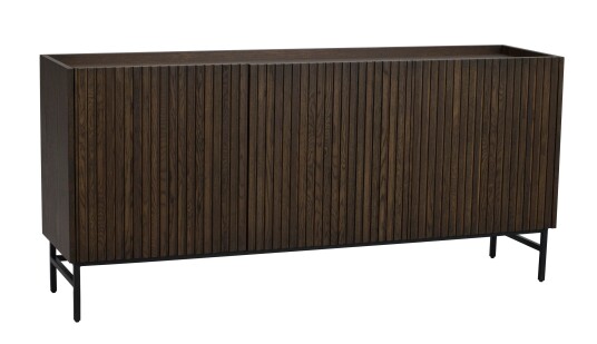 Rowico Home Halifax skjenk Eik/svart metall 160 x 40 cm Natur