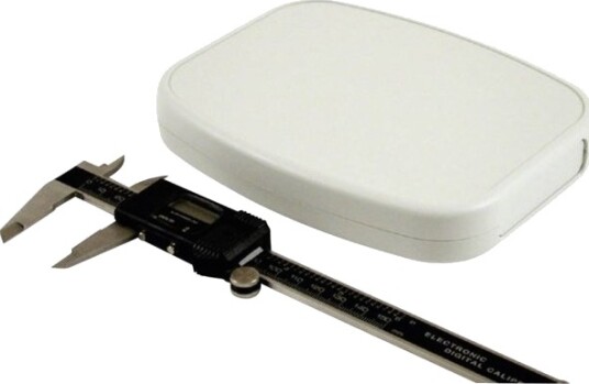 Hammond Electronics 1599TABMGY 170 × 135 × 27 mm ABS Grå Kabinett