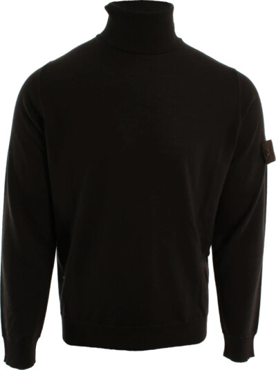 Stone Island Herre Strikkevarer Brun S,