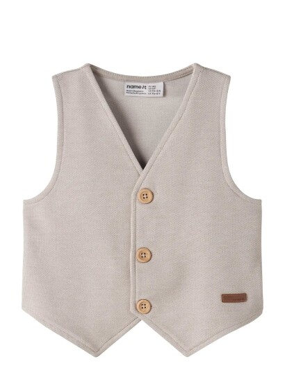 Name It Nmmrobino Vest Unb Grey 116