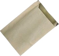 Pommes Frites Pose L100xb30xh120mm Kraft/Pe Brun,1000 Stk/Krt