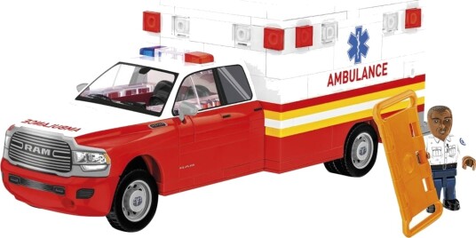 Cobi Ram 3500 Ambulanse Byggesett 6+ År 295 Deler