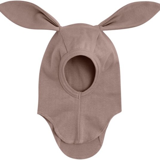 Huttelihut Balaclava Ears Cotton Rib   Beige   40\0 3M