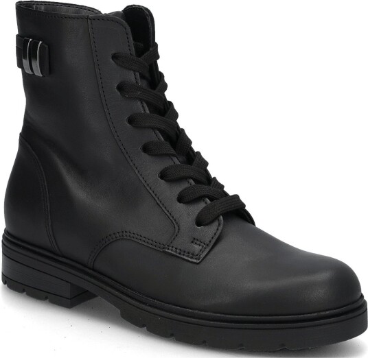 Gabor Laced Ankle Boot   BLACK   40