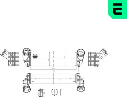 Intercooler ERA 672050
