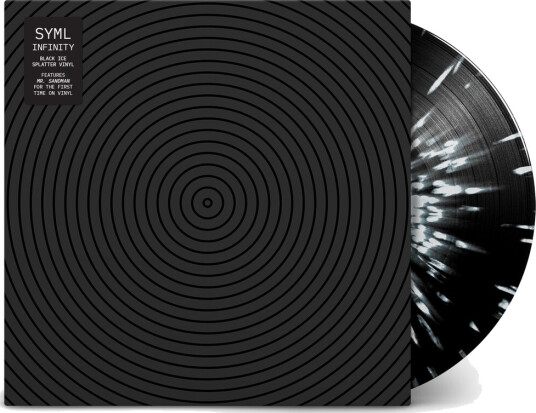 Infinity Black Ice With White Splatter