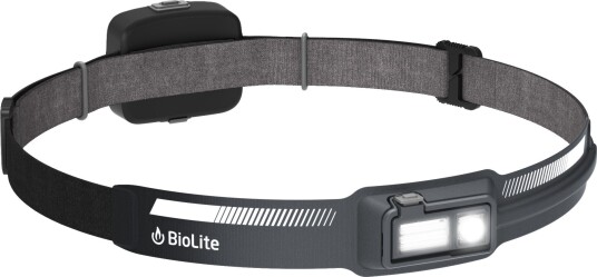 Biolite Dash 450 Rechargable Headlamp Grey Grå