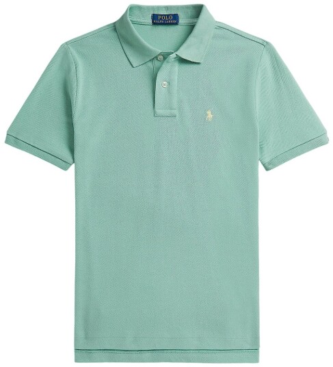 Ralph Lauren Kids The Iconic Mesh Polo Shirt Green 163 174 Ralph Lauren Kids The Iconic Mesh Polo Shirt Green 163 174