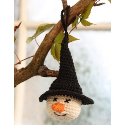 Drops Garnstudio Tabitha by DROPS Design Halloween Pynt Hekleoppskrift