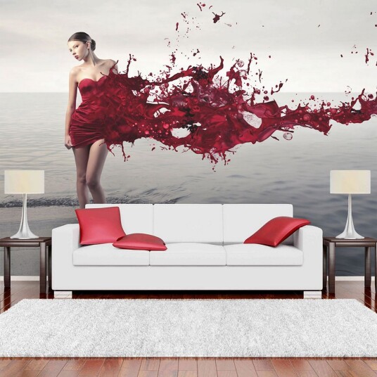 Fototapet Red Beauty 350x270 - Artgeist sp. z o. o.