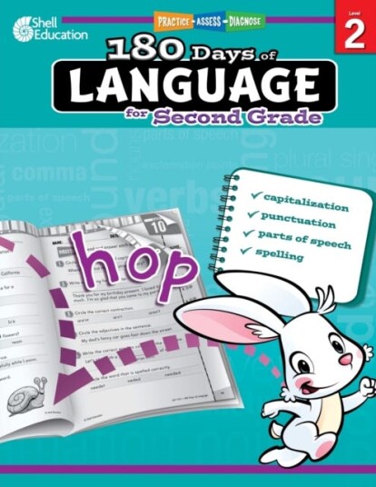 180 Days™: Language for Second Grade Practice, Assess, Diagnose