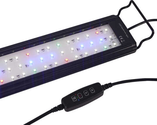 Ledlife 90 115 cm akvarium armatur 23W LED hvit/blå/rød/grønn justerbar lengde IP66 Ledlife 90 115 cm akvarium armatur 23W LED hvit/blå/rød/grønn justerbar lengde IP66