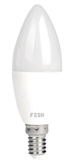 Foss Europe 6 stk Fesh Smart Home LED mignonpære E14 5W flerfarget Foss Europe 6 stk Fesh Smart Home LED mignonpære E14 5W flerfarget
