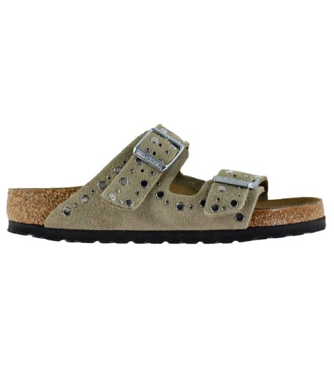 Birkenstock Sandaler Arizona Revet Taupe Birkenstock 37 Sandals Beige