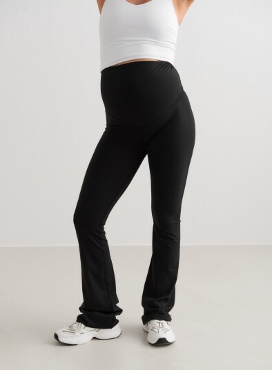 Aim'n Graviditetsstrømpebukser Sense Maternity Flare Tights Svart