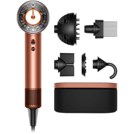 Dyson Supersonic Nural hårføner Amber silk/ Pink champagne Dyson Supersonic Nural hårføner Amber silk/ Pink champagne